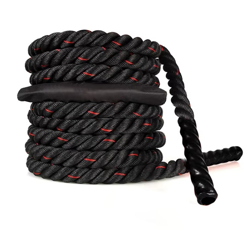 Battle Rope Heavy - フィットネスや筋力トレーニングに最適な、耐久性に優れた高品質のバトルロープストラップ。
