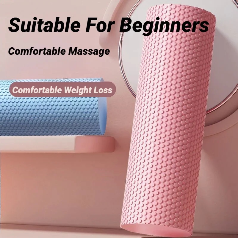 Home Gym Yoga - ヨガローラー、丸型EVAフォーム製、ピラティスエクササイズ用、自宅でのトレーニングに最適、マッサージ、筋力トレーニング、ジム、スポーツ用、JJ5249