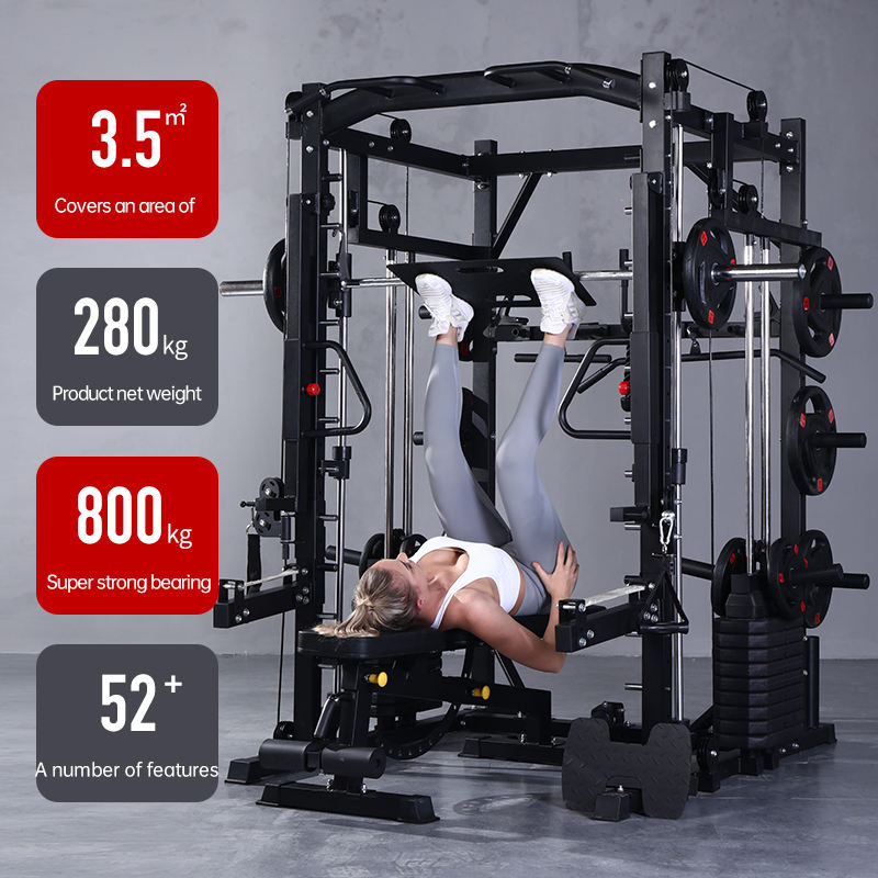 スミスマシン総合トレーニングパワーラックプロフェッショナル多 - Home Gym Equipment Set のレビューと価格
