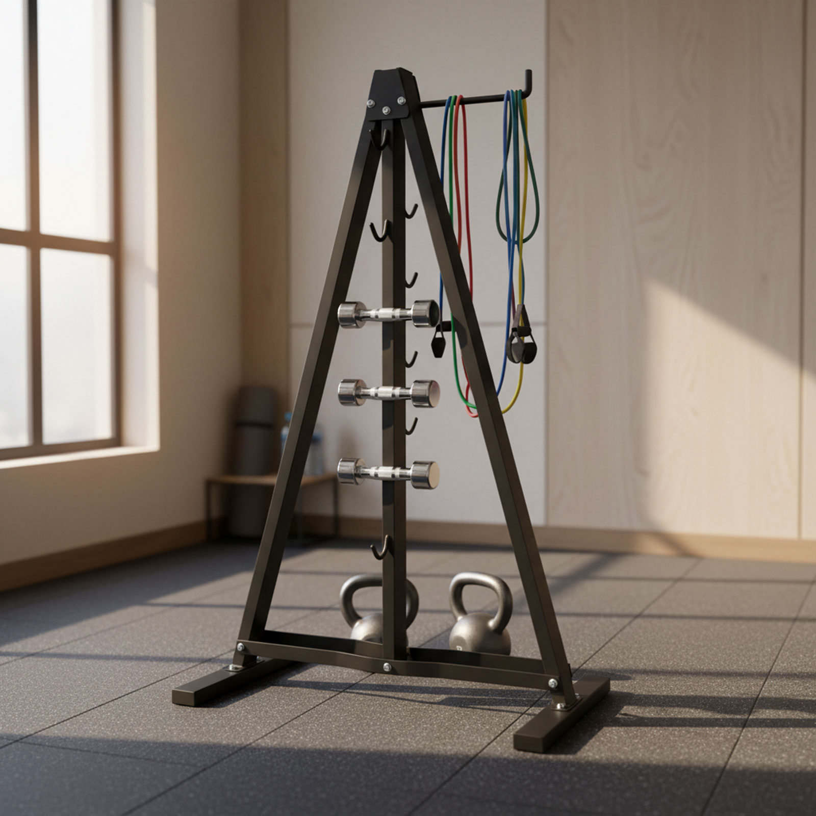 ラットプルダウンバーオーガナイザー（フック付き）ホームジム収 - Home Gym Routine のレビューと価格