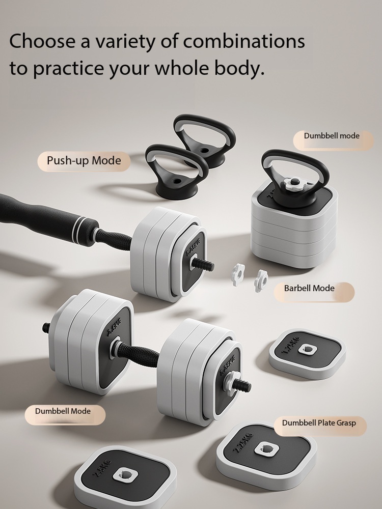 高さ調節可能な4-in-1ホームジム用フィットネス器具、滑り - Home Gym Equipment Set のレビューと価格